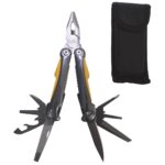 Instrument de buzunar, mare, din oțel inoxidabil, inserții din plastic