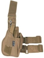 Toc pistol universal Low Ride, Dreapta cu portincarcator Coyote