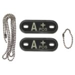 Dog-Tags plăcuțe de identificare  A POS, 3D PVC