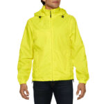 Jacheta Anti Vant, Unisex, Verde Deschis, Gildan Hammer