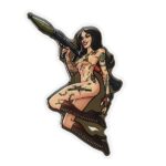 Autocolant Tactical girl #9 RPG Huligan-M-Tac
