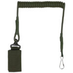 Cablu de siguranta pentru pistol cu carabina - verde