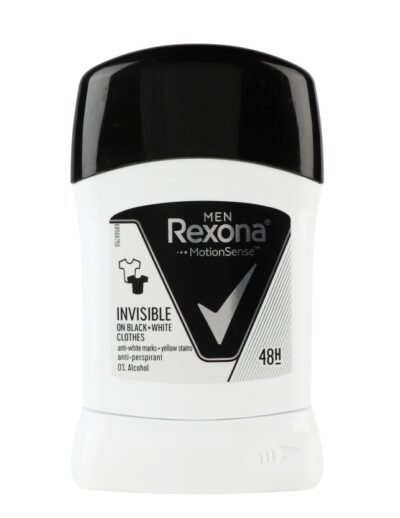 Deodorant Stick Rexona 40g Men Invisible Black&White