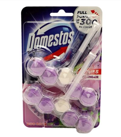 Odorizant toaleta Domestos Power5 2X55g Lavender