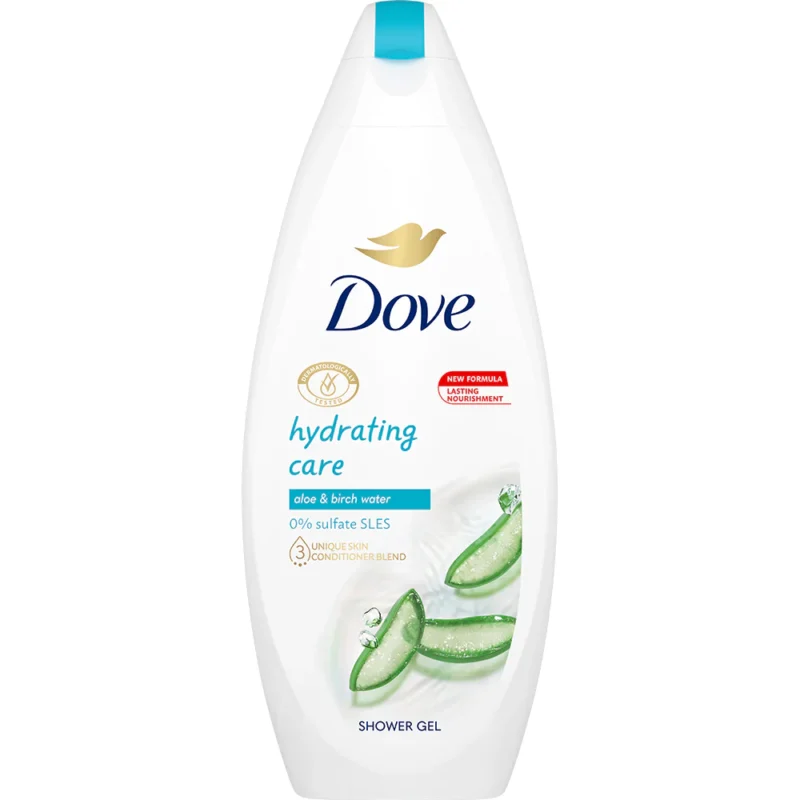 Gel de dus DOVE Hydrating Care Aloe Birch Water 250ml