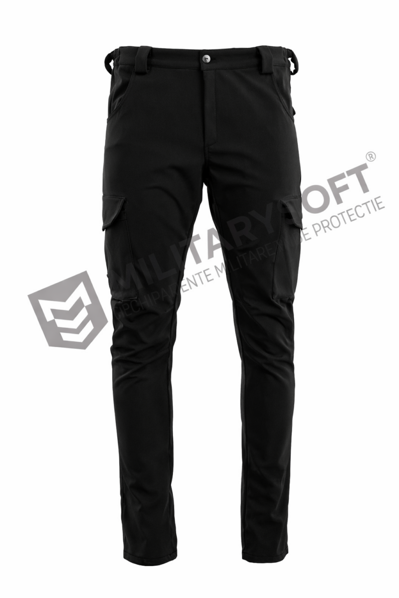 pantaloni softshell negru