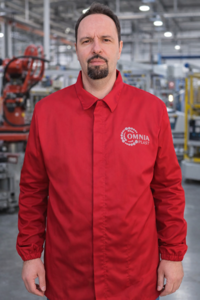 Halat culoare rosu cu fermoar