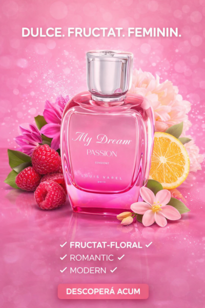 Apa de Parfum My Dream Passion, Louis Varel, Femei - 90ml