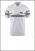 Tricou Polo ALB Reflectorizant  - Combat Dama